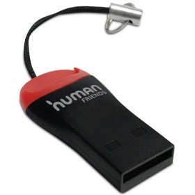 USB 2.0 Card reader CBR Human Поддержка карт: MicroSD, T-Flash Friends Speed Rate" Beat"