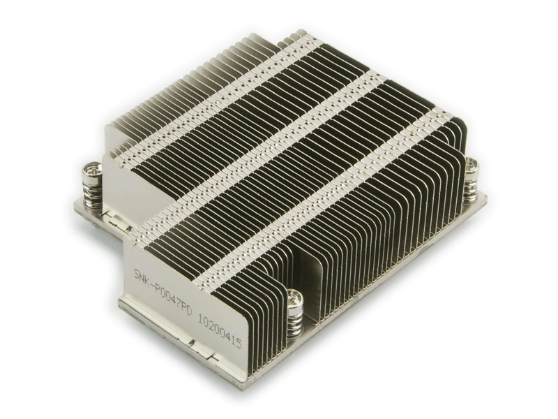 Supermicro SNK-P0047PD 1U Passive Custom CPU Heat Sink for X9DRL, RoHS, PBF